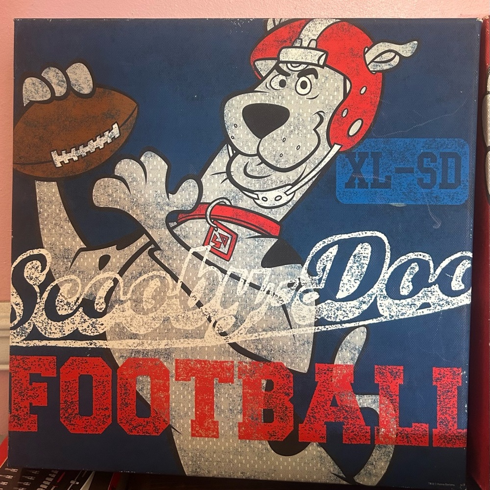 Scooby-Doo Sports Canvas Art Set - Picture 2 of 4